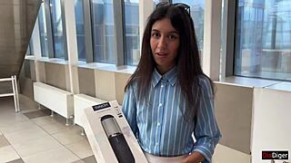 Powerful Cumshot Explodes from Svakom Alex Neo 2 Toy During Intense Handjob