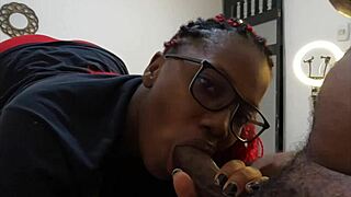 Horny Morning Led Me to Suck Neighbor's Stepson's Huge Cock in Bedroom