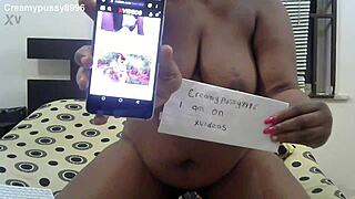 Ebony BBW Shakes Big Tits and Ass for HARDCORE Action