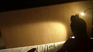 Mature fit mistress performs striptease.