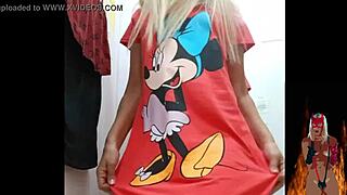 hot milf showing pussy and ass in store fitting room