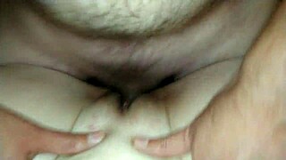 Married couple’s sex in hardcore scene with big ass wife