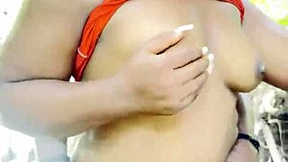 Holy Sex In Forest: Humiliation With Wet Pussy And Cucumber