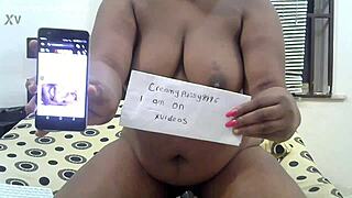 Ebony BBW Shakes Big Tits and Ass for HARDCORE Action