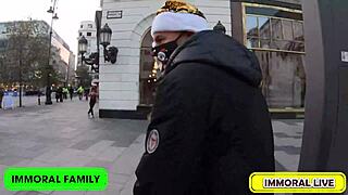 Mina Von D's Budapest Holiday Fuck with Bodybuilder!