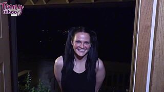 i join daisy garcia in cheerleader squad after anal creampie with seth