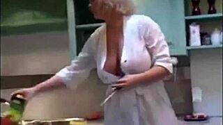 i went on a date with a blonde norwegian milf and she smoked while showing her big tits