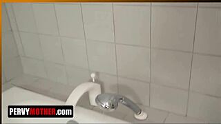 Pervymother Com ⏩ Dad's New Girl Catches Stepson Jerking Cock