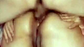 Amateur wife enjoys rough anal sex