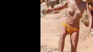 Yo, see Emma Watson topless on Ibiza beach!