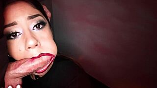 Stepdaughter discovers wild sex with pervdad over spell.