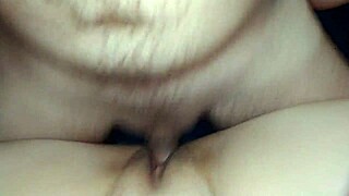 banging neighbor’s busty wife in wet shaved pussy