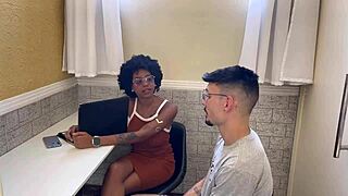 Receptionist at Gym Gets Pounded by Big Cock