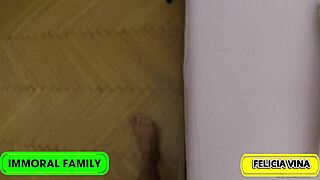 Felicia Vina Devours Cum-Covered Cake in Wild Hunger. Her Juicy Body Craves More!