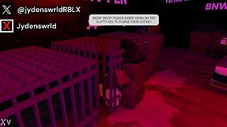 In the cage, the obedient puppy girl gets pounded by a big black cock