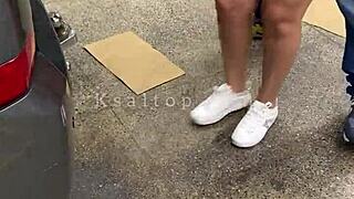 Safado Mechanic Fucks Me Raw Without Condom