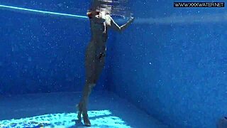 Stunning Russian Pornstar Mary Kalisy Sizzles by Pool in Bikini