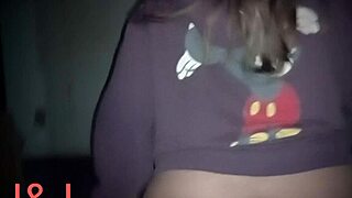 the latina amateur sat on the bed and offered her big ass for doggystyle fucking