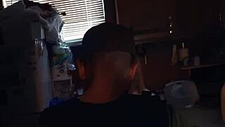 A beautiful immigrant gives a deepthroat blowjob and rides the cock of a lucky agent in a reality-style porn movie