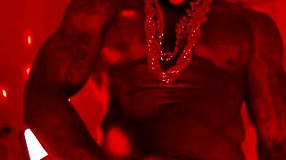 Just saw Hallelujah Johnson stroking that big black hairy cock, total worship vibe