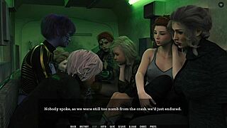 sex with gorgeous woman turns into foursome in tales from the unending void