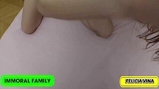 Felicia Vina Devours Cum-Covered Cake in Wild Hunger. Her Juicy Body Craves More!