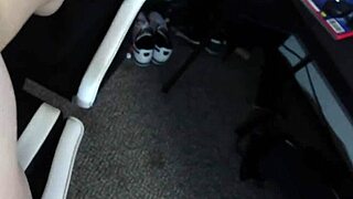 Hey, Watch This Gamer Girl Take Big Black Dick on Her Feet!