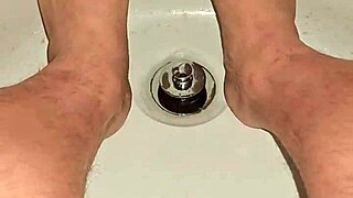 Asian Amateur Nude Bathing In Pool, Barefoot Feet Fetish Play With Toes And Soles