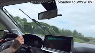 Uber辣妹载客里约到圣保罗性爱付车费