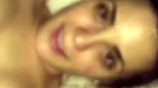 Mature Colombian woman with perfect tits relaxing