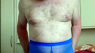 Cum in the Blue Leggings?