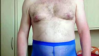 Cum in the Blue Leggings?