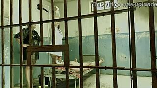 dominatrix mistress april conducts brutal interrogation at military camp