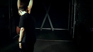 Bondage nymph in stockings bent over for doggystyle!