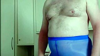 Cum in the Blue Leggings?