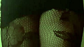 Shemale In Black Dress Gets Fucked