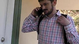 Interracial Babes Fucked Hard and Creampie Eaten by Cuckold