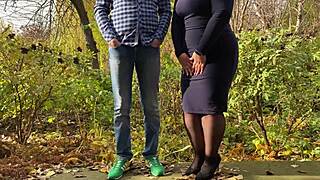 have you seen your mother-in-law flashing outdoors in heels