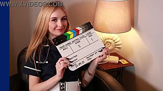 victoria greene squirts everywhere in her school uniform, what a mess! 💦