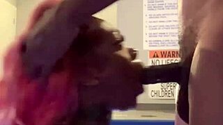 Pool is a great place to practice your blowjob skills