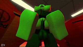 Blonde snowbunny pounded hard by big black cock.