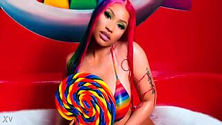 Is Nicki Minaj teasing with nude ebony curves for real?