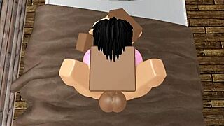 Chubby bbw can't get enough of big black cock in roblox r34.