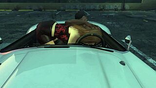 Gta 5 Franklin Gets Hooker Service In Car With Prostitute Sex