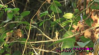 Dragged Her to Bush for Hard Fuck to Clear Debt