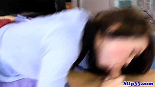 european teen and old british guy in classy oral play