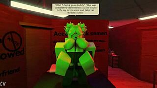 Blonde snowbunny pounded hard by big black cock.