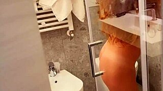 Caught spying, stepbrother bangs hairy puberty cub