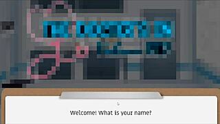 yo, what’s up with this cartoon milf doctor in hospital?