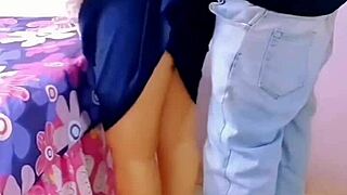 Mexican Students Bang in Living Room Next to Family!